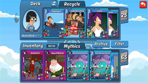 animation throwdown deck builder